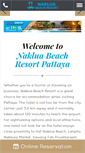 Mobile Screenshot of naklua-beach.com